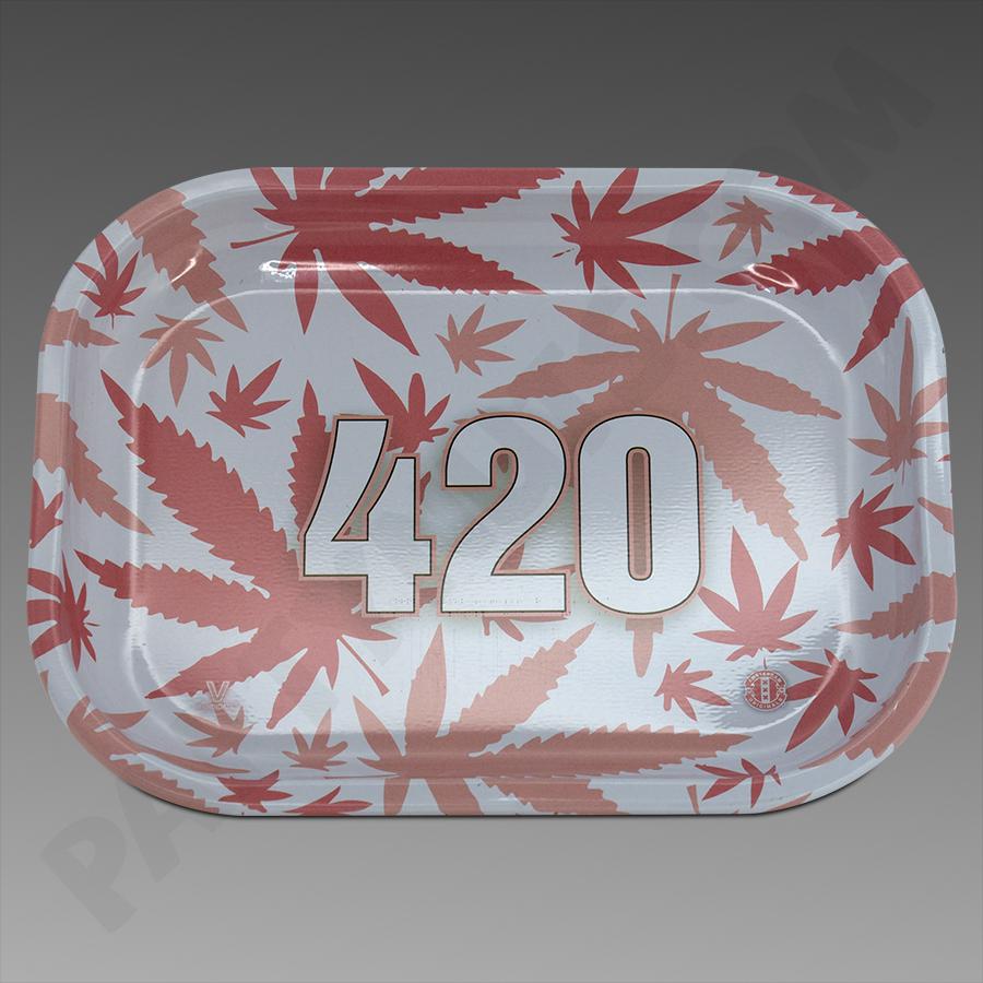Rolling Tray Small Pink 420